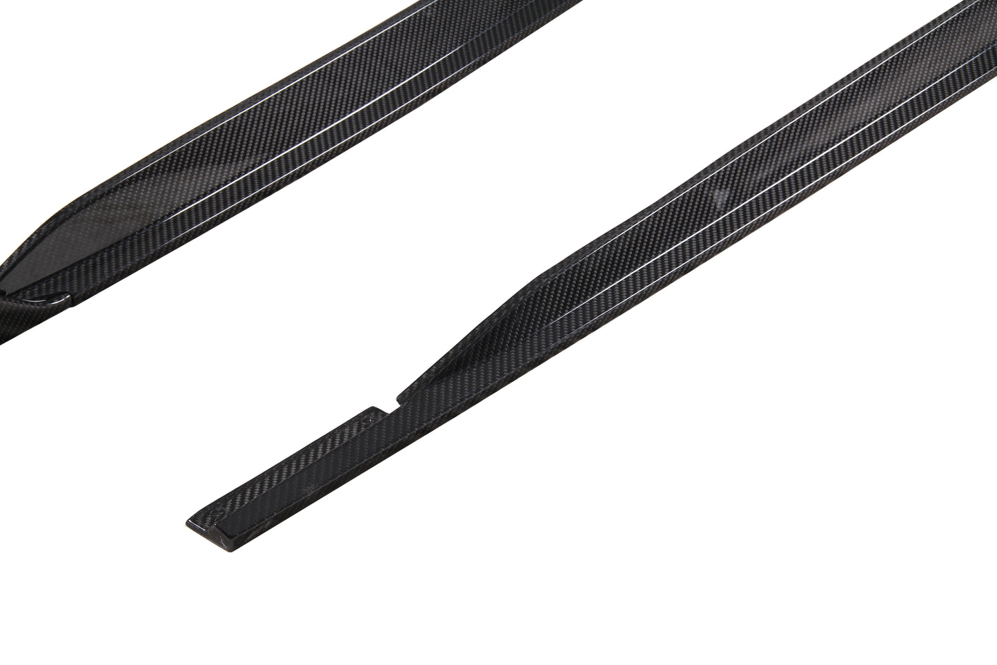 Dry Carbon Fiber Audi RS3 (8Y) Side Skirts Ver.2 (Paktechz Design)