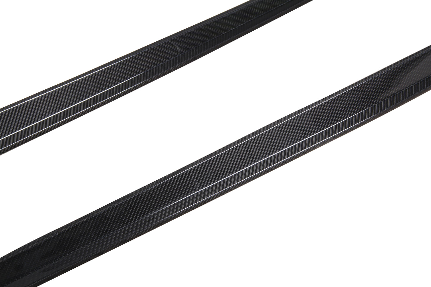 Dry Carbon Fiber Audi RS3 (8Y) Side Skirts Ver.2 (Paktechz Design)