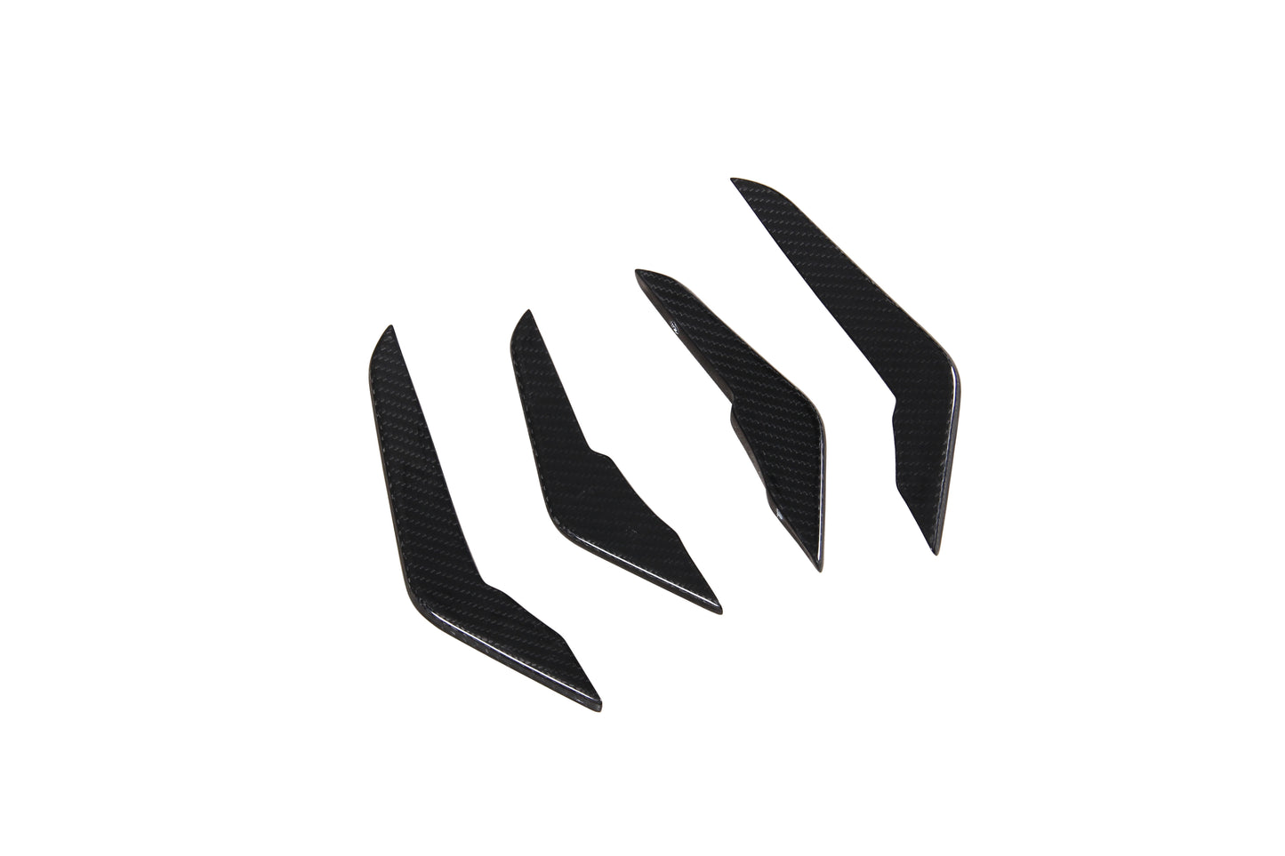 Dry Carbon Fiber Audi RS3 (8Y) Front Canards (Paktechz Design)