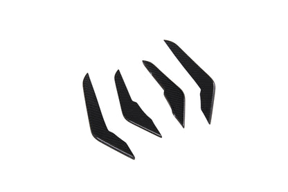 Dry Carbon Fiber Audi RS3 (8Y) Front Canards (Paktechz Design)