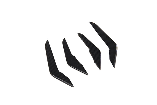 Dry Carbon Fiber Audi RS3 (8Y) Front Canards (Paktechz Design)