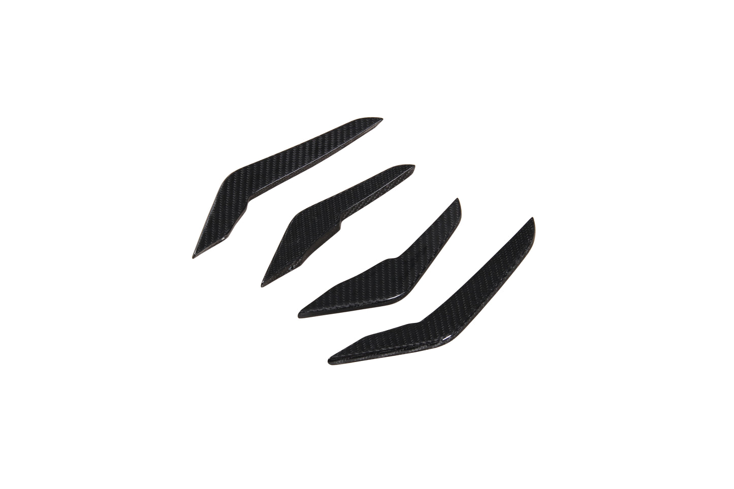 Dry Carbon Fiber Audi RS3 (8Y) Front Canards (Paktechz Design)