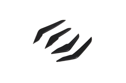 Dry Carbon Fiber Audi RS3 (8Y) Front Canards (Paktechz Design)