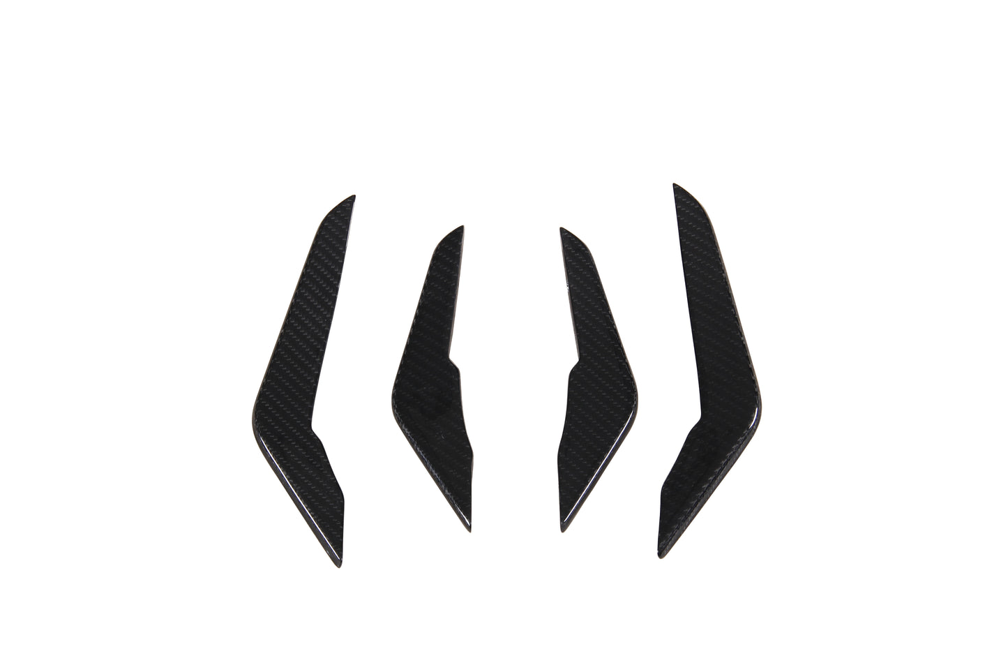 Dry Carbon Fiber Audi RS3 (8Y) Front Canards (Paktechz Design)