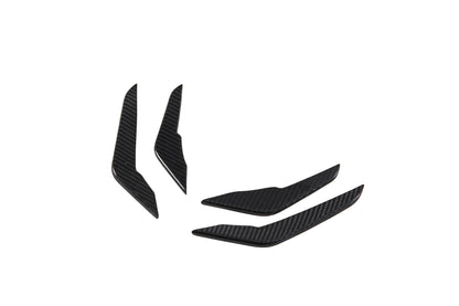 Dry Carbon Fiber Audi RS3 (8Y) Front Canards (Paktechz Design)