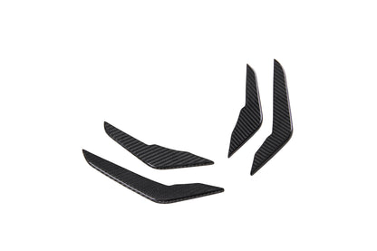 Dry Carbon Fiber Audi RS3 (8Y) Front Canards (Paktechz Design)