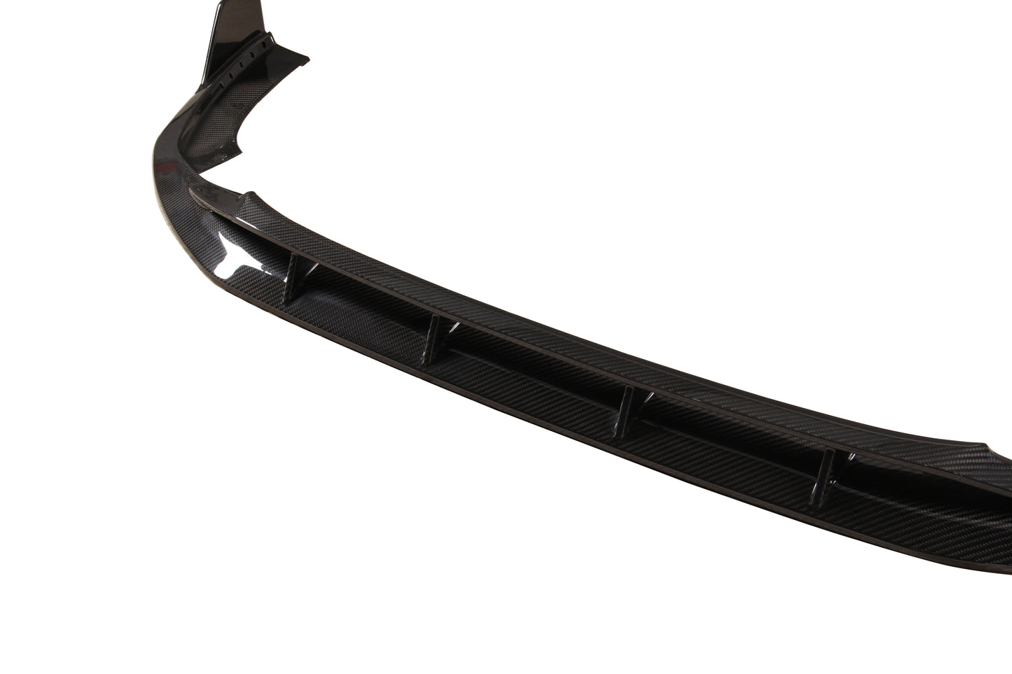 Dry Carbon Fiber Audi RS3 (8Y) Front Lip Ver.2 (Paktechz Design)