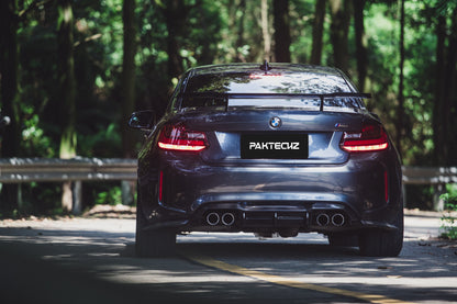Dry Carbon Fiber BMW M2 (F87) Rear Diffuser (Paktechz Design)
