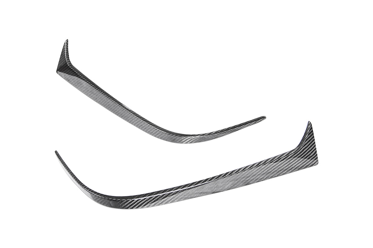Dry Carbon Fiber BMW M3/M4 (G8X) Front Canards (Paktechz Design)