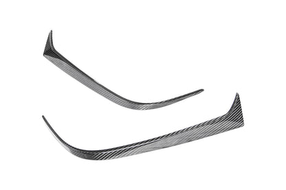 Dry Carbon Fiber BMW M3/M4 (G8X) Front Canards (Paktechz Design)