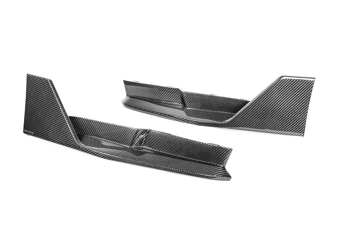 Dry Carbon Fiber BMW M3/M4 (G8X) Rear Side Splitters (Paktechz Design)