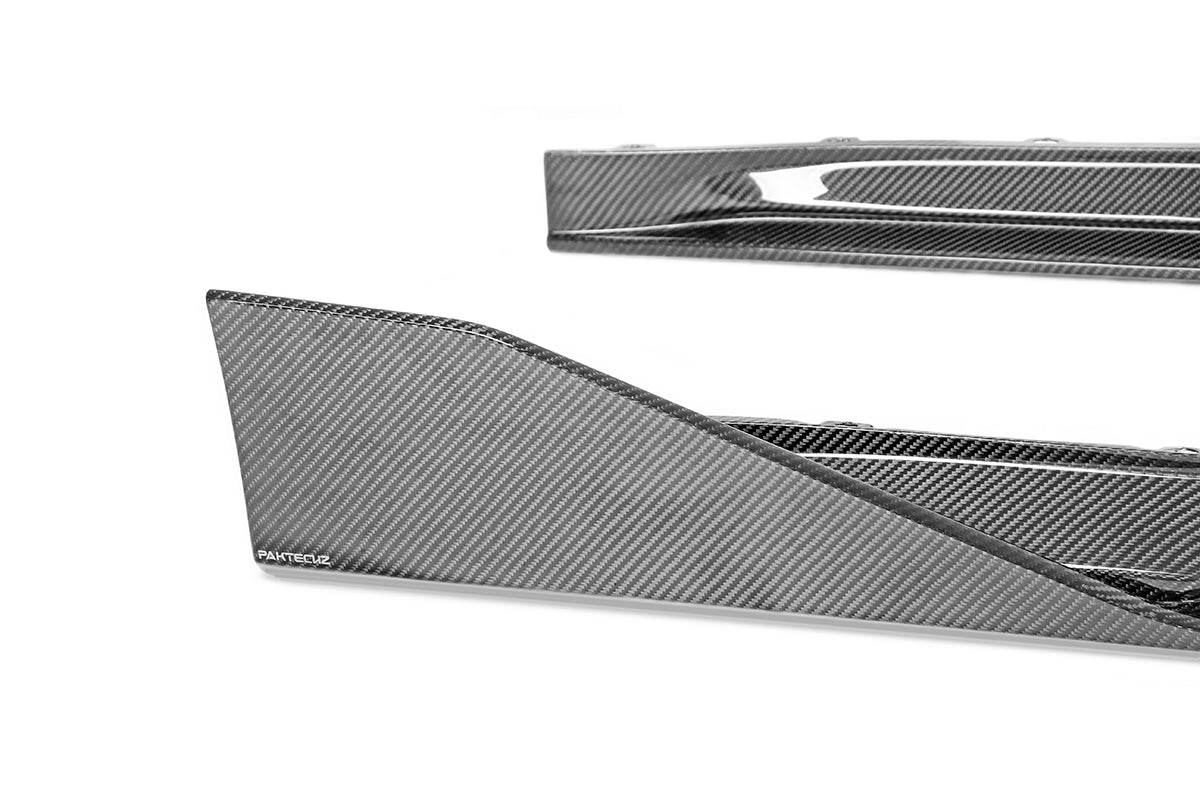 Dry Carbon Fiber BMW M3/M4 (G8X) Side Skirts (Paktechz Design)