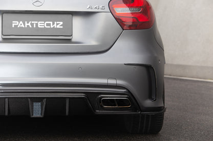 Carbon Fiber Mercedes A-Class (W176) Rear Diffuser (Paktechz Design)