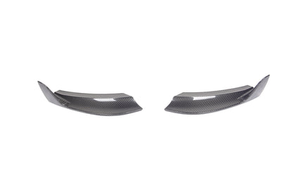 Dry Carbon Fiber Porsche 718 (982) Rear Side Splitters (Paktechz Design)