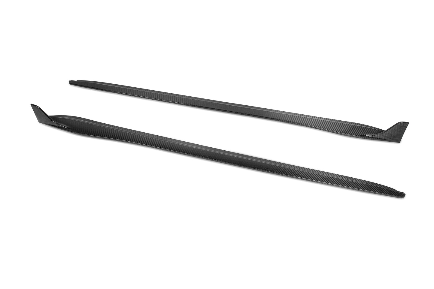 Dry Carbon Fiber Porsche 718 (982) Side Skirts (Paktechz Design)