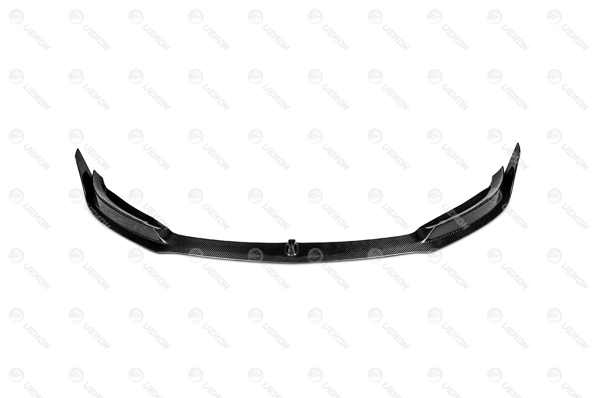 Dry Carbon Fiber Tesla Model 3 Front Lip (Good Mix)