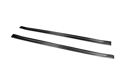 Dry Carbon Fiber Tesla Model 3 Side Skirts (Paktechz Design)