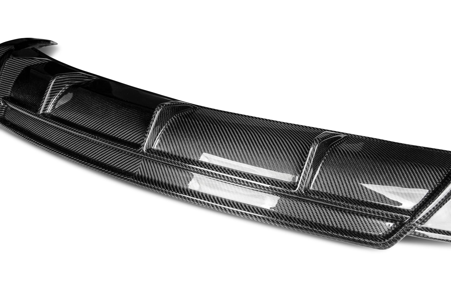 Dry Carbon Fiber Tesla Model 3 Rear Diffuser (Paktechz Design)