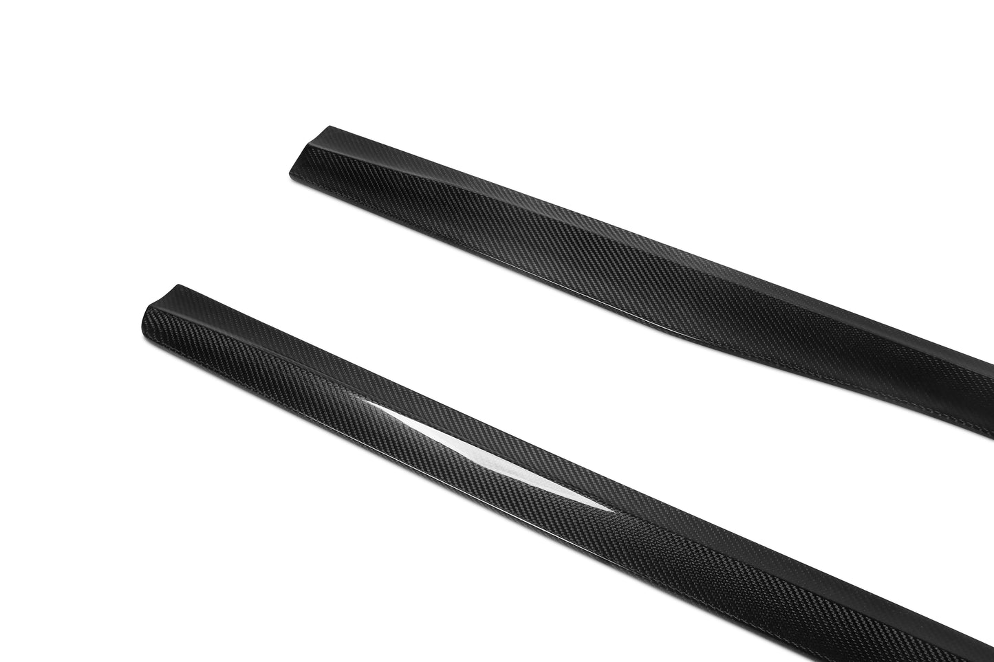 Dry Carbon Fiber BMW M2 (F87) Side Skirts (Paktechz Design)