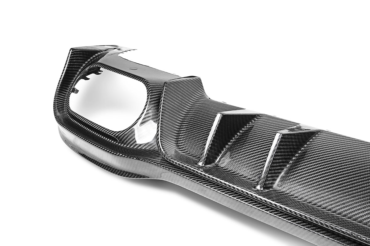 Dry Carbon Fiber Mercedes A-Class (W177) Rear Diffuser Ver.1 (Paktechz Design)