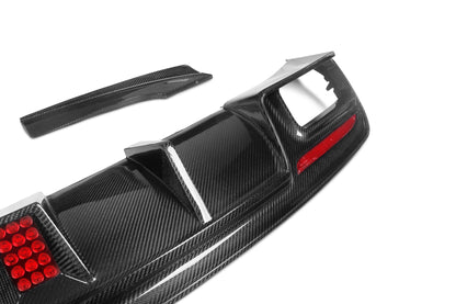 Dry Carbon Fiber Mercedes CLA-Class (W117) Rear Diffuser (Paktechz Design)