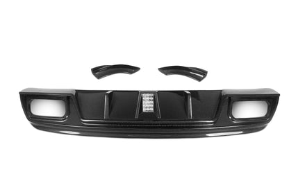 Carbon Fiber Mercedes A-Class (W176) Rear Diffuser (Paktechz Design)