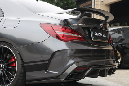 Dry Carbon Fiber Mercedes CLA-Class (W117) Rear Wing (Paktechz Design)