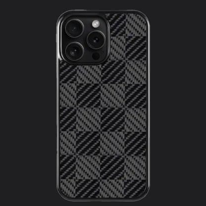 iPhone Carbon Fiber Case - Squares
