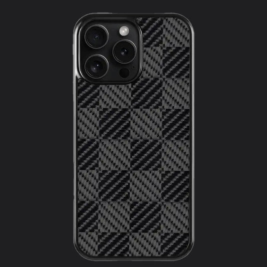 iPhone Carbon Fiber Case - Squares