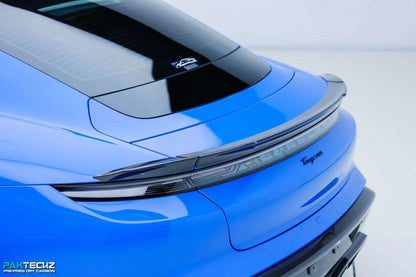 Dry Carbon Fiber Porsche Taycan Ducktail Rear Spoiler (Paktechz Design)