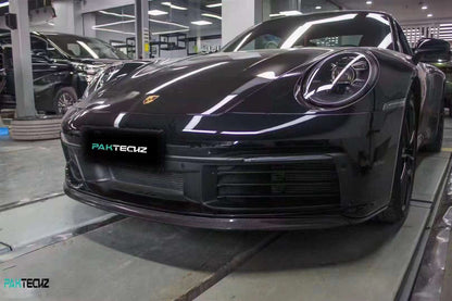 Dry Carbon Fiber Porsche 911 (992) Front Lip (Paktechz Design)