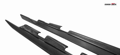 Dry Carbon Fiber Volvo V60/S60 Side Skirts (Good Mix)