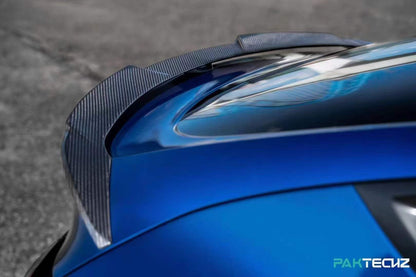 Dry Carbon Fiber Tesla Model Y Ducktail Rear Spoiler (Paktechz Design)
