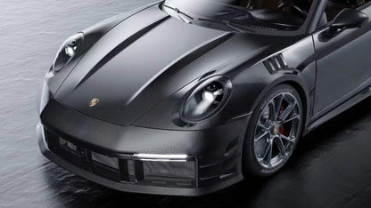 Dry Carbon Fiber Porsche Turbo S (992) Front Bumper (Paktechz Design)