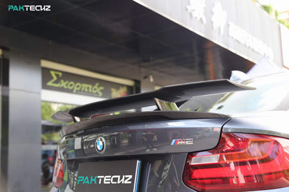 Dry Carbon Fiber BMW M2 (F87) Rear Wing (Paktechz Design)