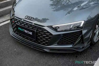 Dry Carbon Fiber Audi R8 Front Lip (Paktechz Design)