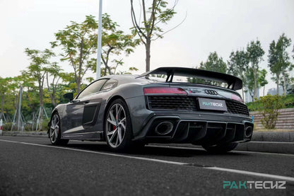Dry Carbon Fiber Audi R8 Rear Diffuser (Paktechz Design)