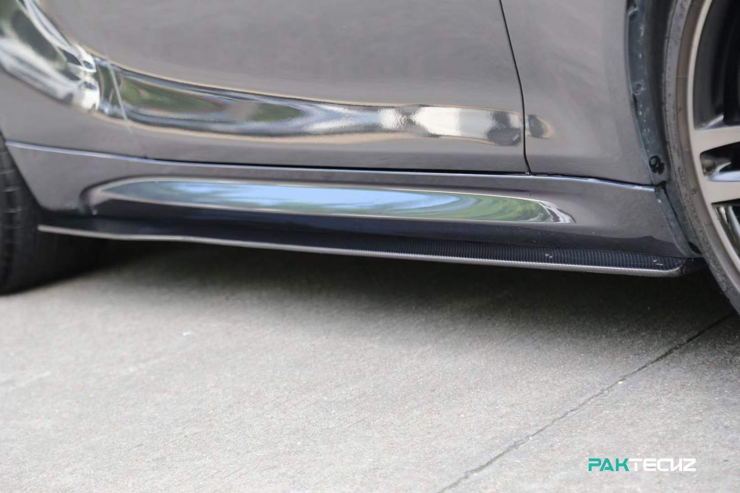 Dry Carbon Fiber BMW M2 (F87) Side Skirts (Paktechz Design)