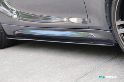 Dry Carbon Fiber BMW M2 (F87) Side Skirts (Paktechz Design)