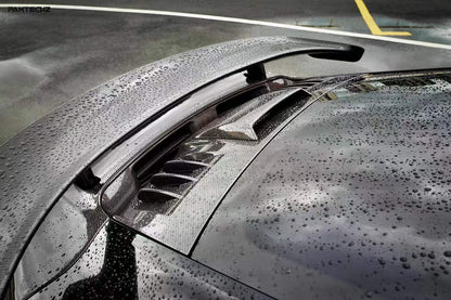 Dry Carbon Fiber Porsche Turbo S (992) Rear Wing (Paktechz Design)