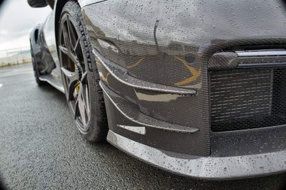 Dry Carbon Fiber Porsche Turbo S (992) Front Bumper (Paktechz Design)