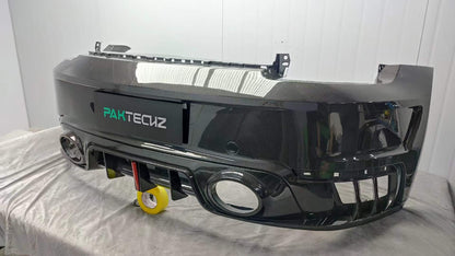 Dry Carbon Fiber Porsche Turbo S (992) Rear Diffuser + Bumper (Paktechz Design)