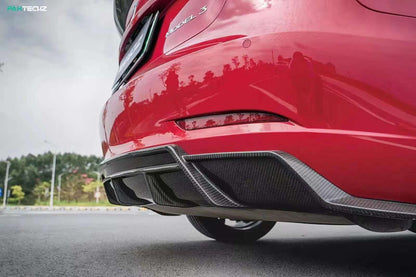 Dry Carbon Fiber Tesla Model 3 Rear Diffuser (Paktechz Design)