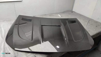 Dry Carbon Fiber Mercedes A-Class (W177) Hood (Paktechz Design)