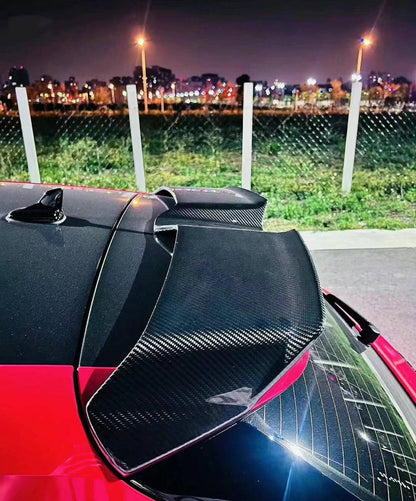 Dry Carbon Fiber Audi RS3 (8Y) Rear Spoiler (Paktechz Design)