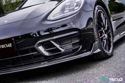 Dry Carbon Fiber Porsche Panamera (971) Front Lip (Paktechz Design)