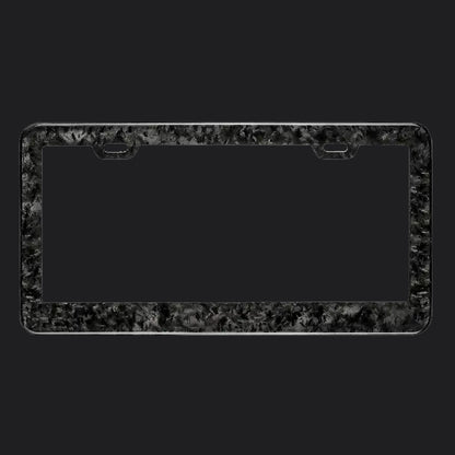 Forged Carbon Fiber License Plate Frame
