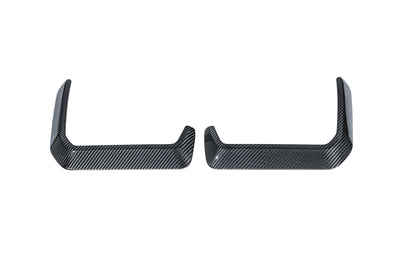 Dry Carbon Fiber BMW M2 (G87) Rear Canards Ver.1 (Paktechz Design)