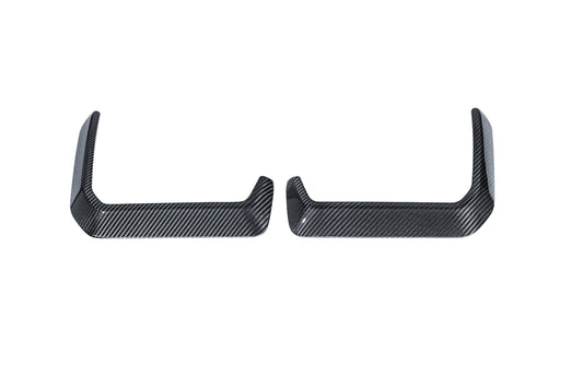 Dry Carbon Fiber BMW M2 (G87) Rear Canards Ver.1 (Paktechz Design)