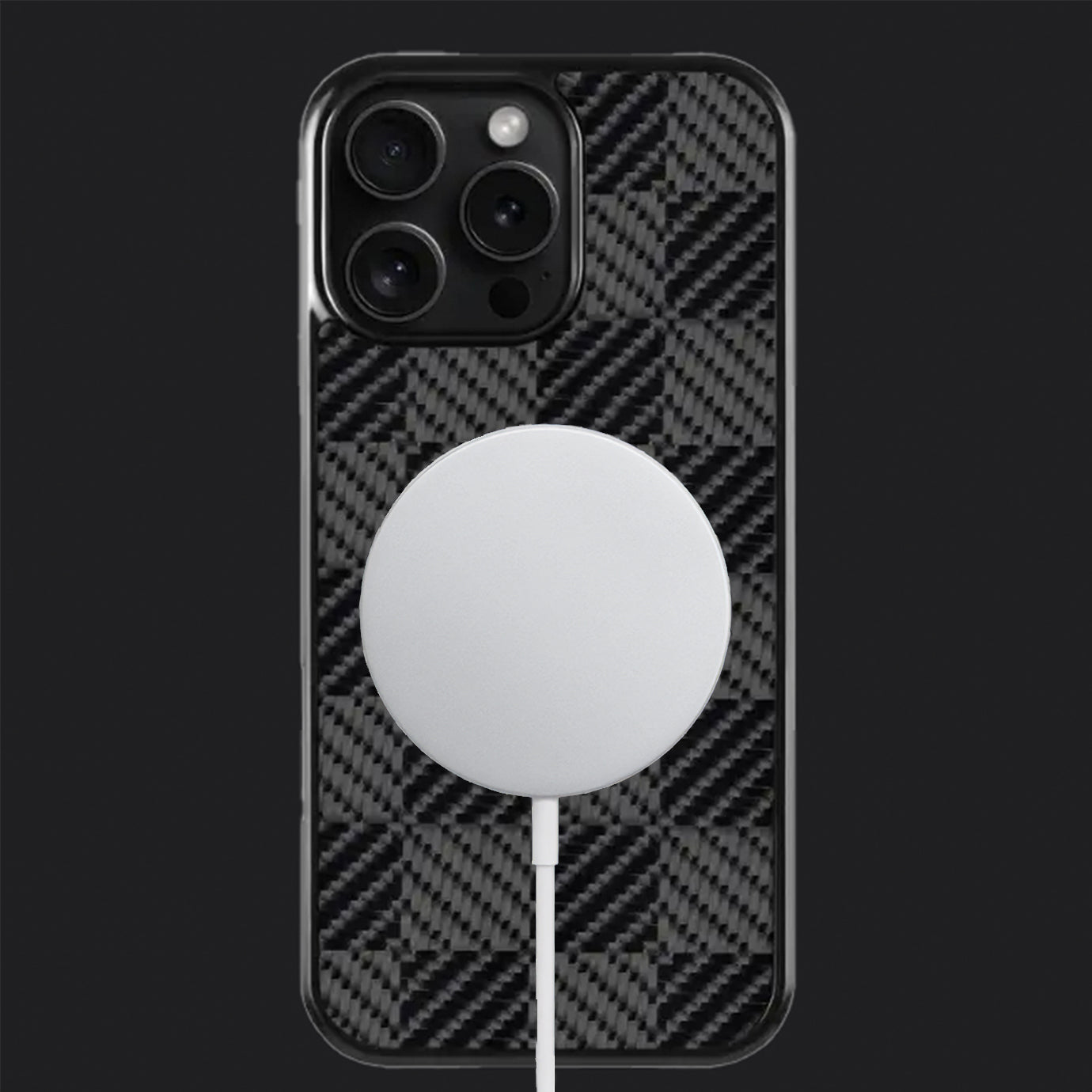 iPhone Carbon Fiber Case - Squares